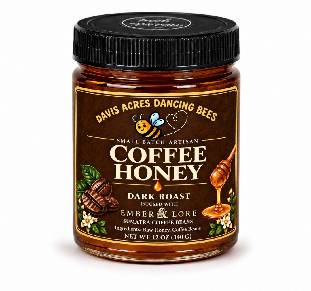 Dark Roast Coffee Honey