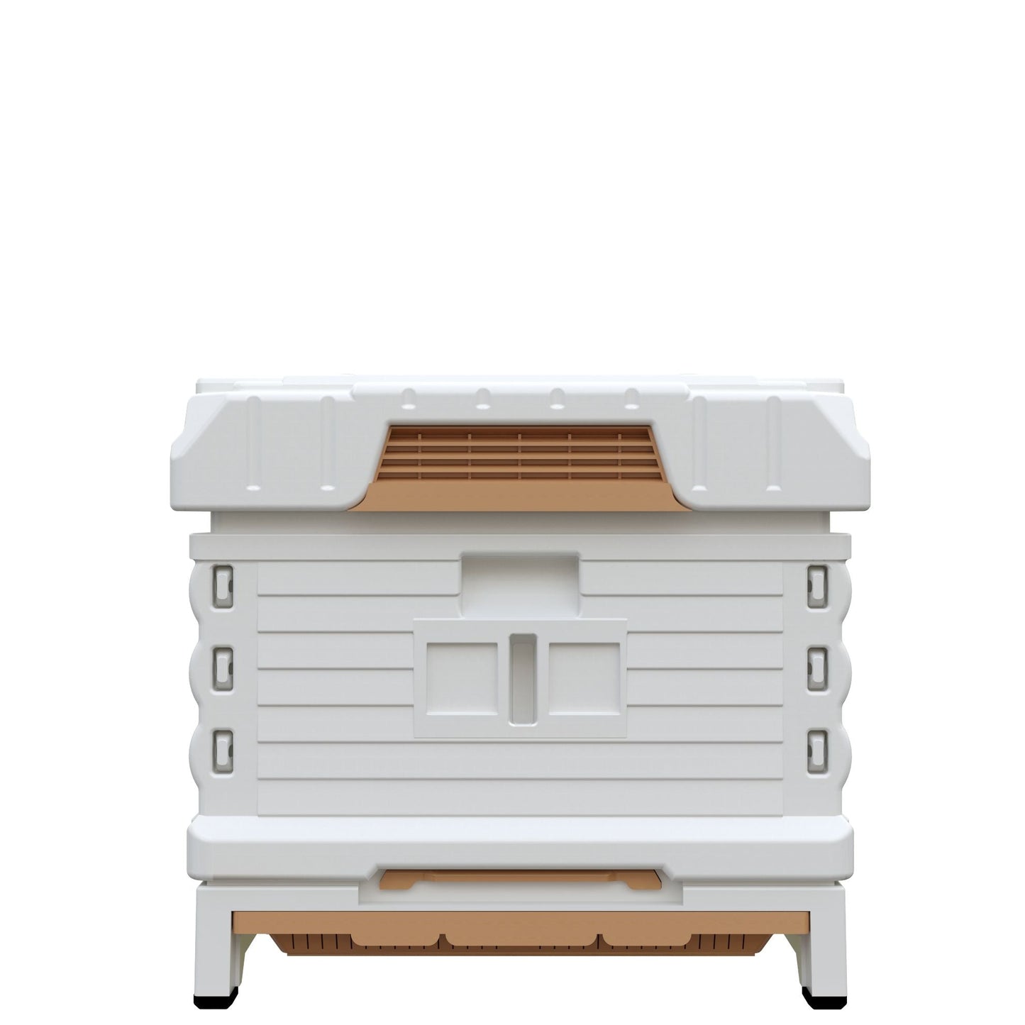 Ergo Insulated White Single Brood Box Beehive Set